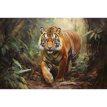 Acrylic Canvas of Tiger